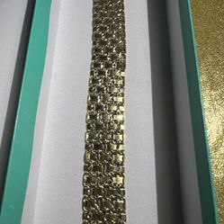 14 K Solid Gold Bracelet 