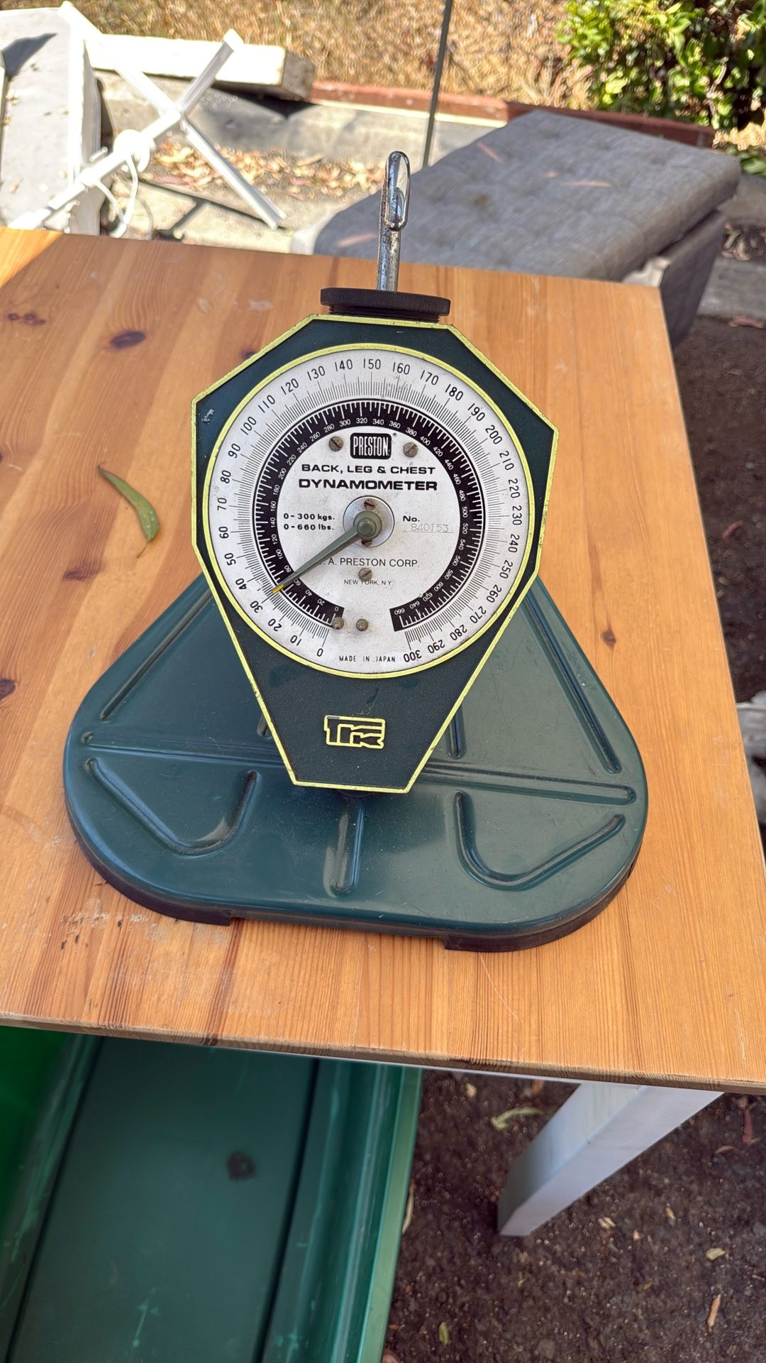 Preston Back, leg & chest dynamometer