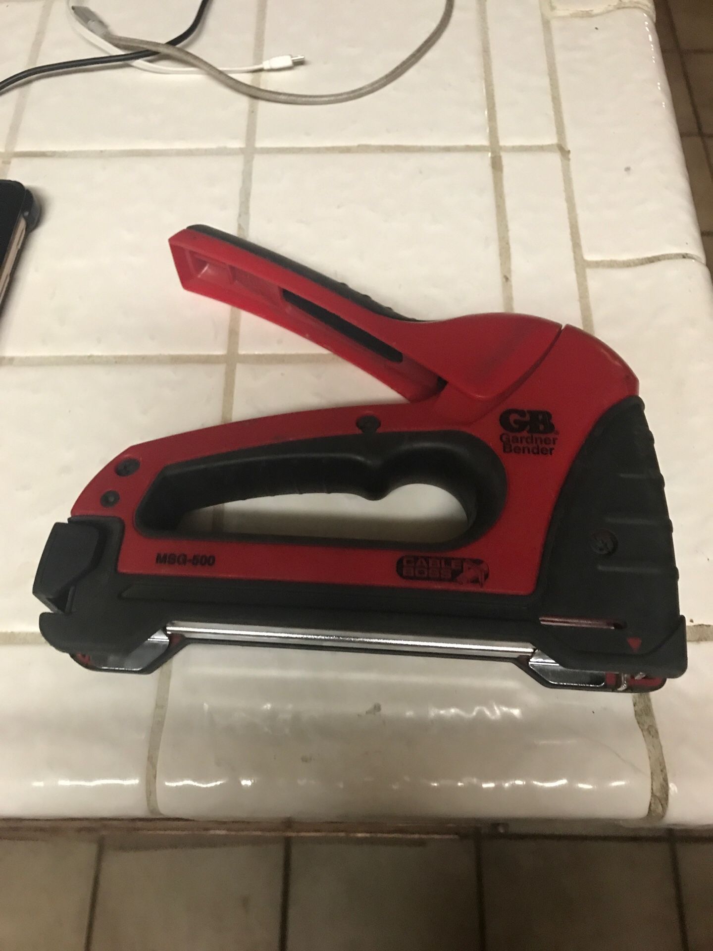 GARDNER BENDER CABLE BOSS MSG-500 STAPLE GUN