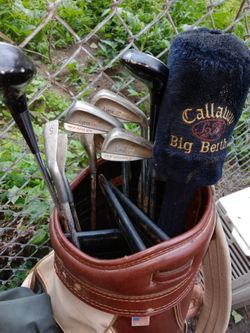 Golf Bag And Irons
