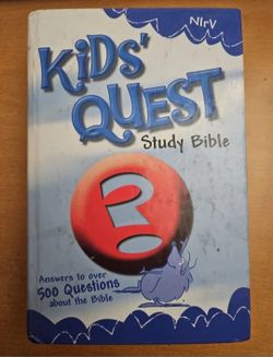 Kids Quest Study Bible For Religious Education Hardcover 