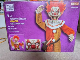 Sinister Steve Animatronic Home Depot Halloween