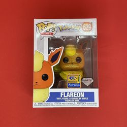 Funko Pop! Pokémon - Flareon #629 (Diamond Edition, WonderCon 2021).