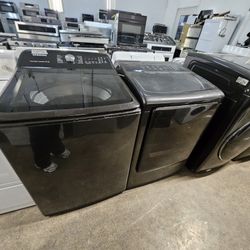 Samsung Washer And Gas Dryer Set