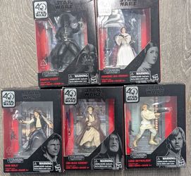 Star Wars Titanium Series 40 Anniversary Figures