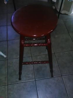 Stool wooden 250lbs two stools