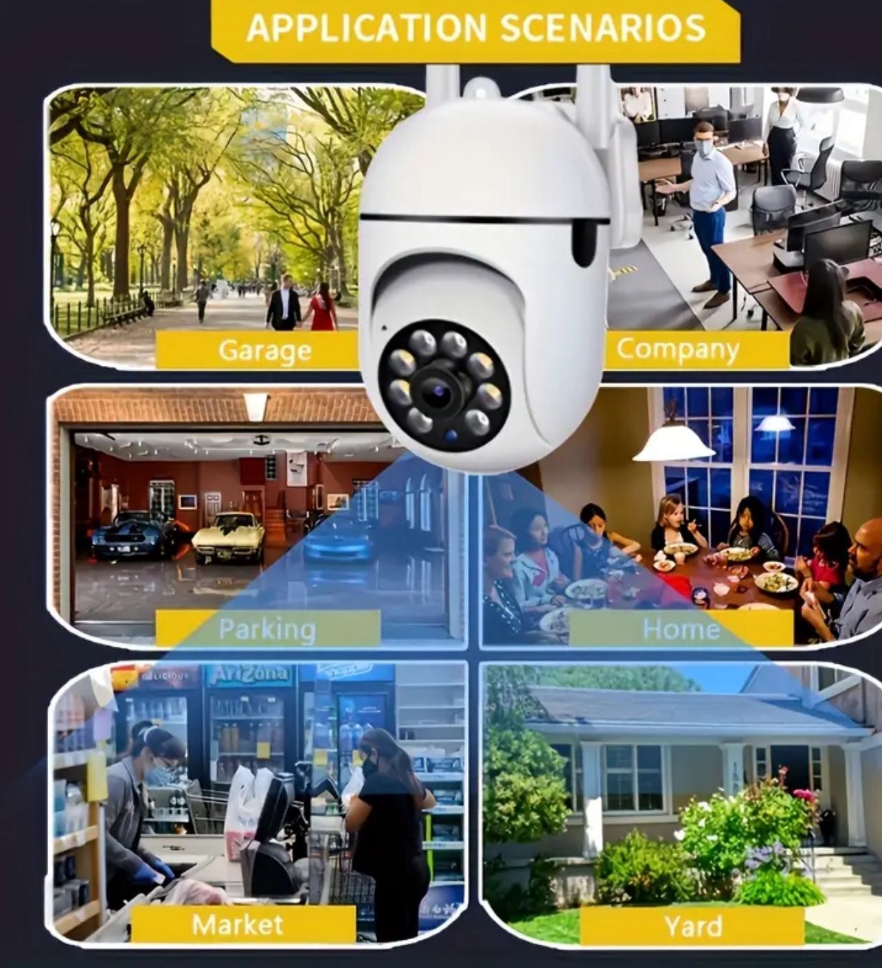 Set Of Two I Door/outdoor Cameras 