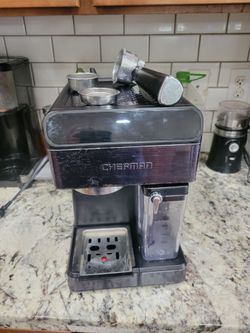 Chefman espresso machine with milk frother