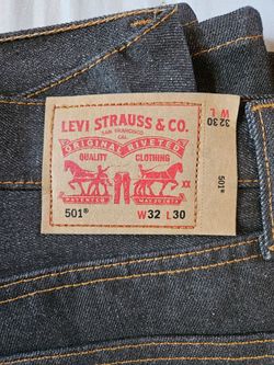 501 Levi's charcoal 32x30