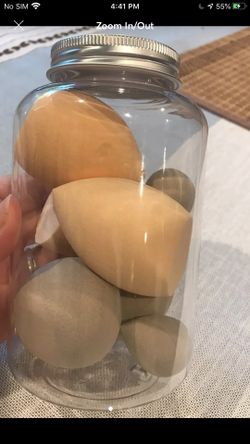 Makeup spongy a bottle for 7 pcs