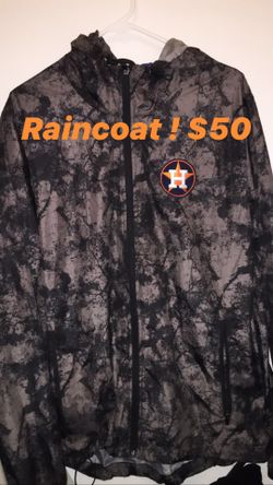 Genuine Merch Astros Raincoat Large