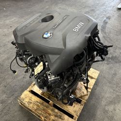 2017 BMW 330 AWD 2.0L Complete Engine OEM Motor Assembly LOW MILES