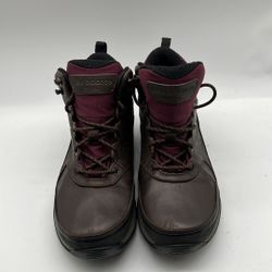New Balance Women s 1400 Brown Leather Sz 8.5 B 40 Eu Hiking Boots for Sale in Dearborn MI OfferUp