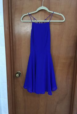 XS Royal Blue Dress