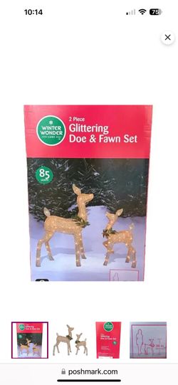 Deer And fawn Set 