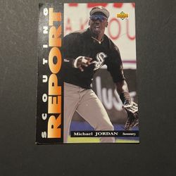 Michael Jordan Baseball Rookie Card