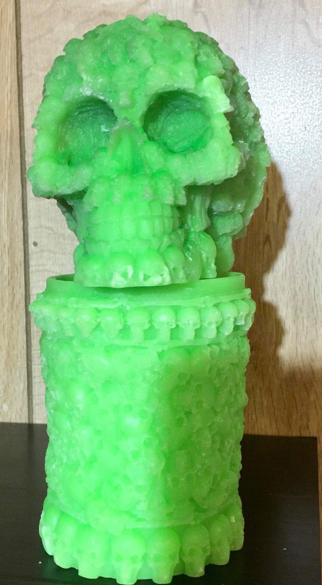 Skull Candle And Skull Pillar