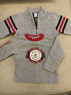 2 Baby Gap Shirts - 6-12 Months