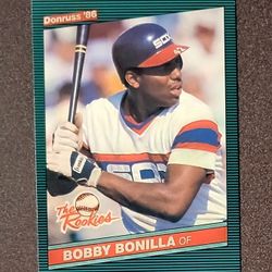 1986 Donruss The Rookies Bobby Bonilla Chicago White Sox #30 Baseball Card Vintage Collectible Sports