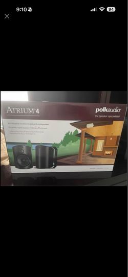 Polk Atrium 4 indoor/outdoor speakers