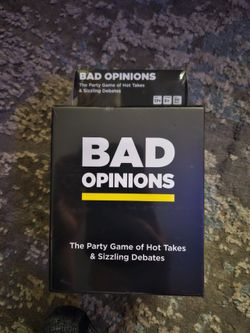 Bad Opinions Party Card Game