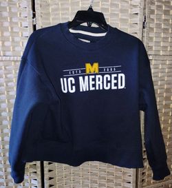 FIRM IN MERCED‼️UC MERCED CROPPED SWEATER SIZE SMALL
