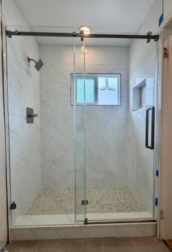 Factory Special Frameless Tempered Glass Shower Door