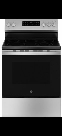 GE® ENERGY STAR® 30" Free-Standing Electric Range with Crisp Mode Model #:GRF500PVSS