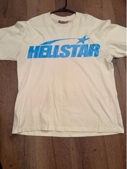 Hell Star classic T shirt regular print white/blue