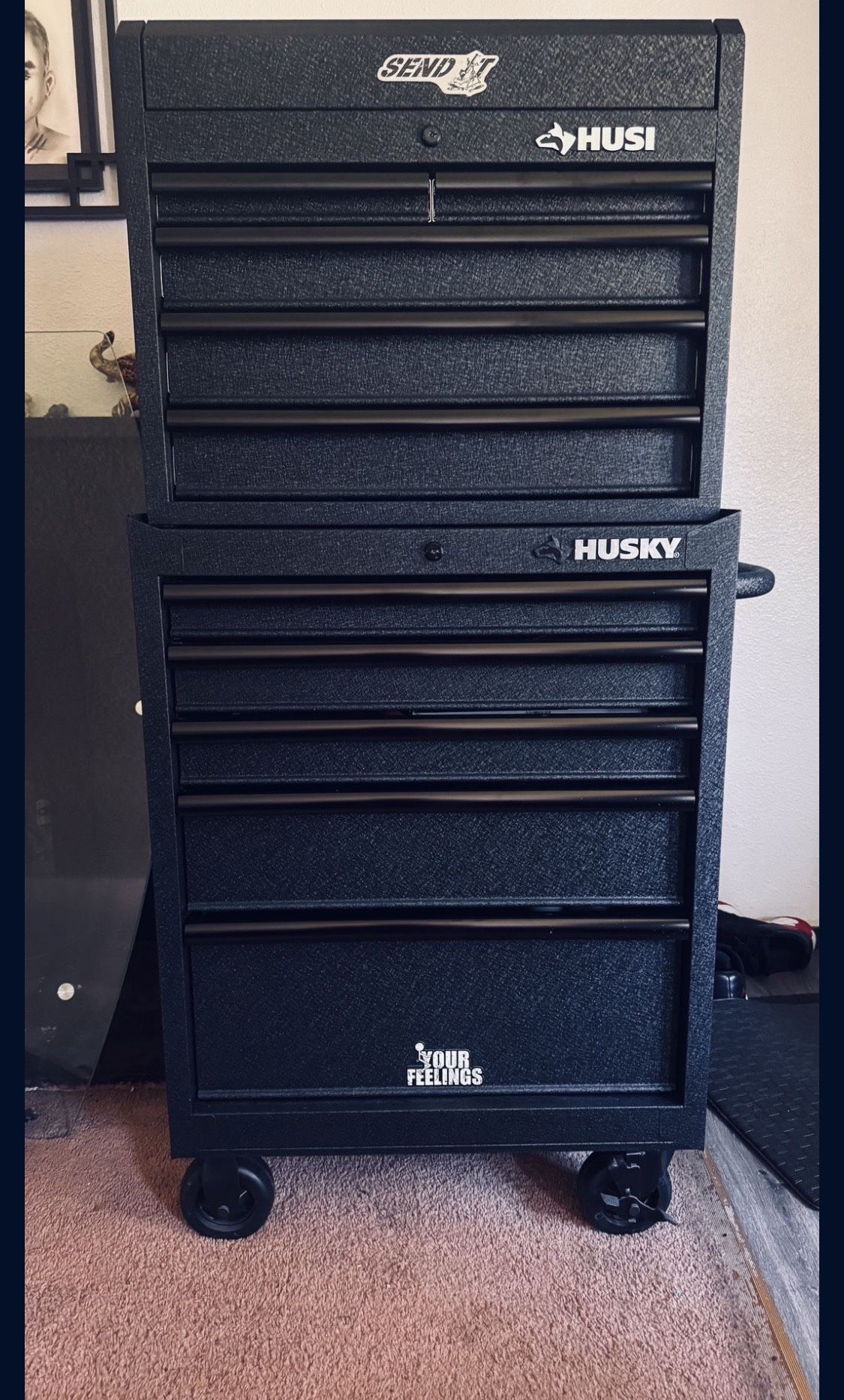 Husky Tool Boxes Top And Bottom $500