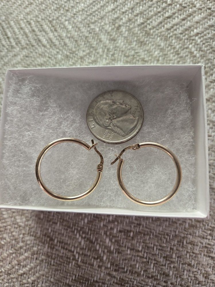 Dyadema Italy stamped 925 new loops only $12!