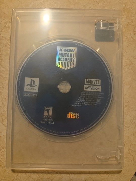 Xmen Mutant Academy Ps1