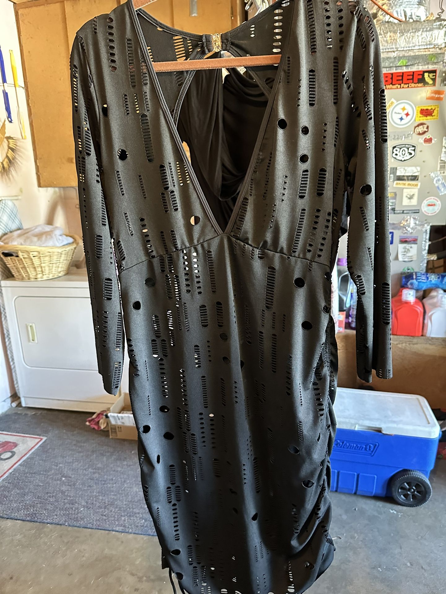 Black Dress Size Extra Large