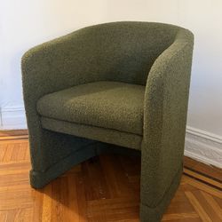 Accent Chair With Storage Ottoman 