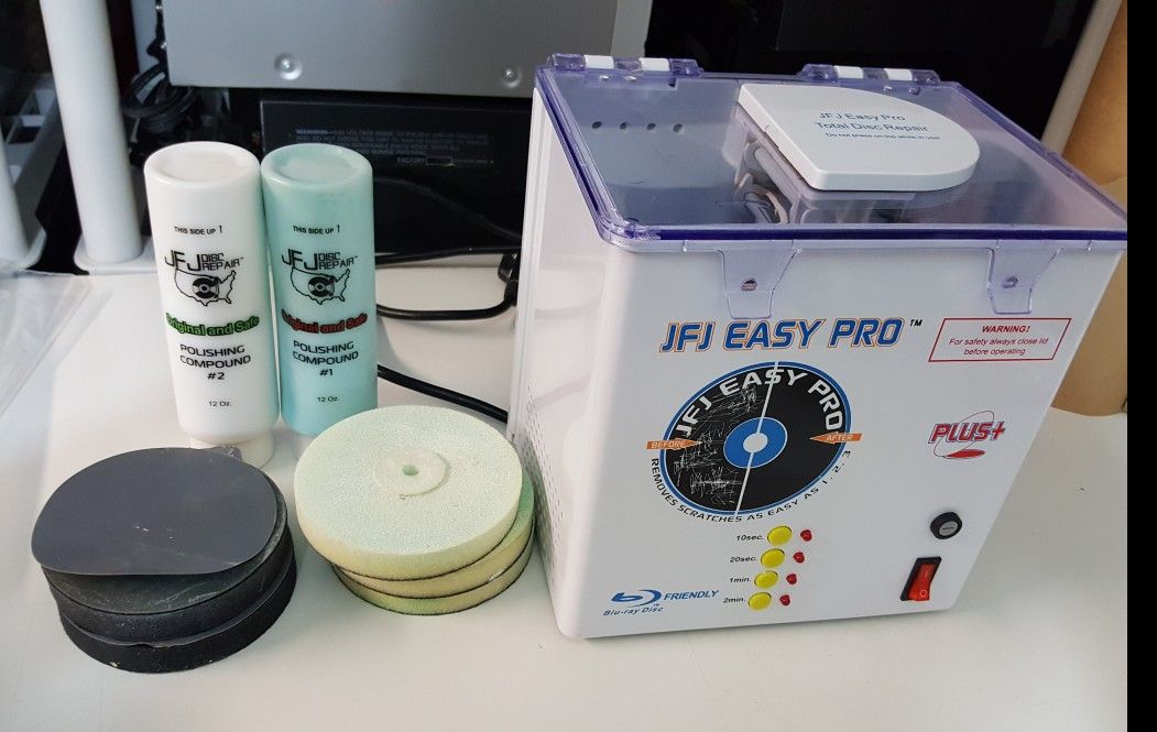 JFJ easy pro CD DVD video game repair machine