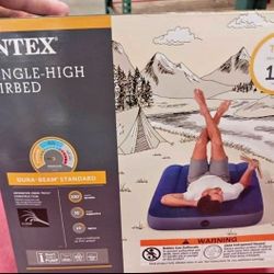 intex twin 10" air mattress