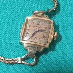 Rose Gold Benrus Ladies Watch 