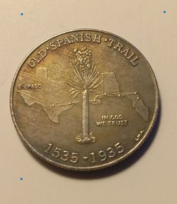 US 1935 Spanish Trail Half Dollar Modern Restrike Coin / Token