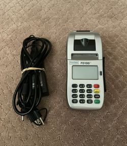 First Data Credit Card Terminal FD100