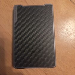 Groove metal wallet 
