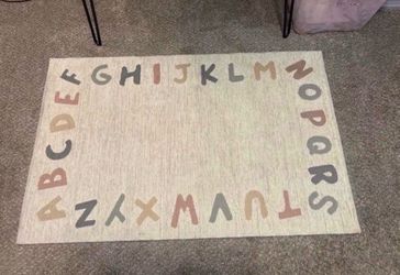Kids Alphabet Area Rug