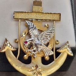 14k 7.9grm 2in Pendant 