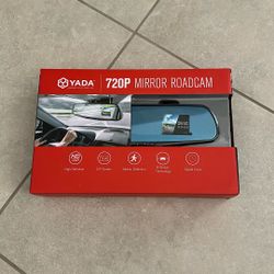 The YADA 720P Mirror Roadcam - New In Box - Only $15