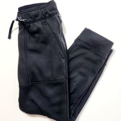 Boys Black Joggers Size: 8