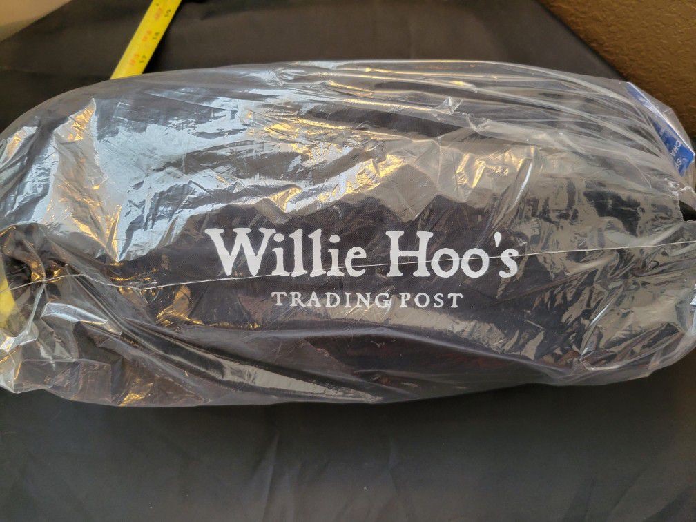 UP FOR SALE IS A WILLIE HOO'S FLEECE BACK PACKING BLANKET/ SLEEPING BAG LINER FOR MORE WARMTH

ALWAYS 60%-70% off retail

GALLERY PHOTOS ABOVE!

Askin