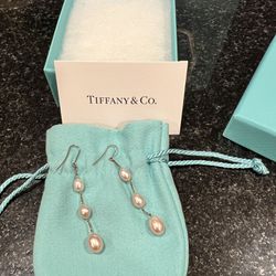 Tiffany & Co Pink Peal Earrings 
