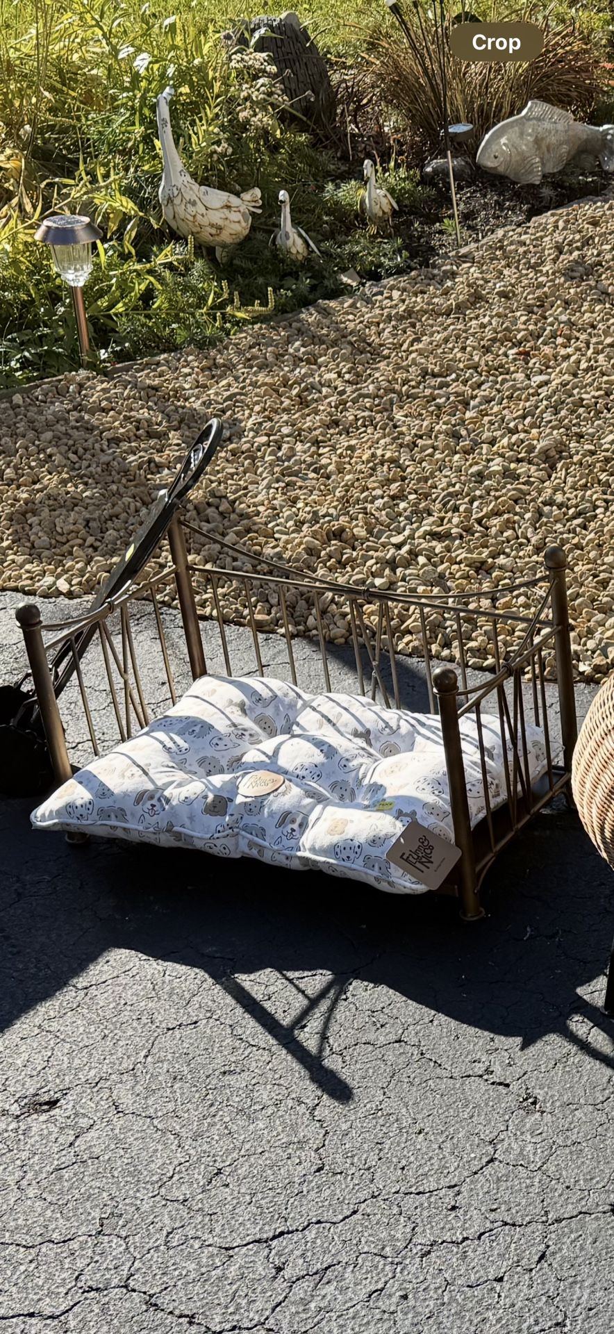 Dog Or Cat Bed, Metal New Pillow 