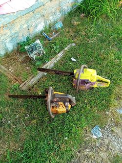 Two saws wont start but not locked up