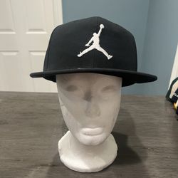 Nike Pro Air Jordan Snapback Hat OS Adjustable Black NWT