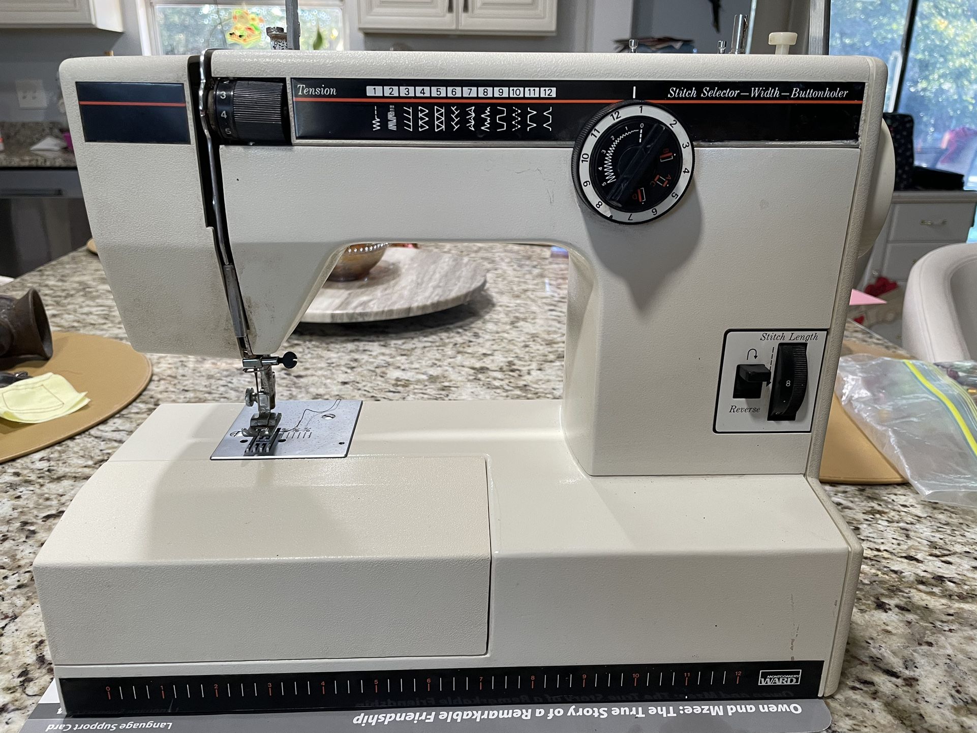 Montgomery Ward Sewing Machine J 1943